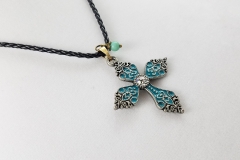 Turquoise Cross